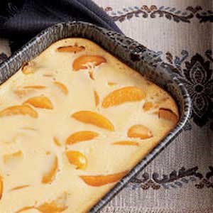 Peach kuchen
