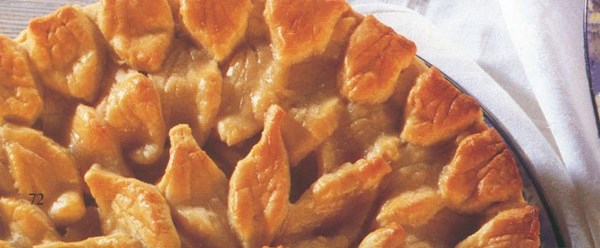 Peach leaf pie