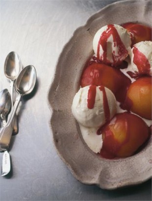 Peach Melba