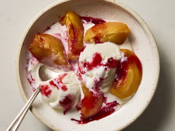 Peach Melba 
