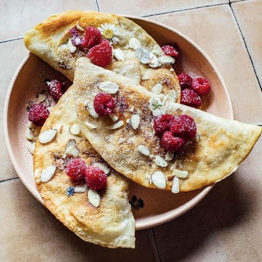 Peach Melba [empanadas]