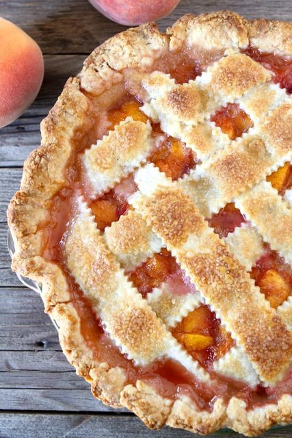 Peach pie