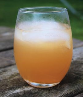 Peach shrub