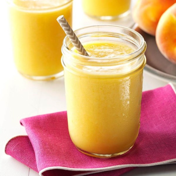 Peach smoothies