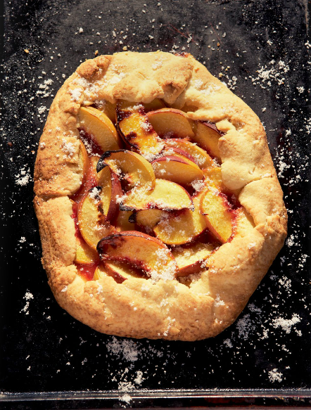 Peach tart
