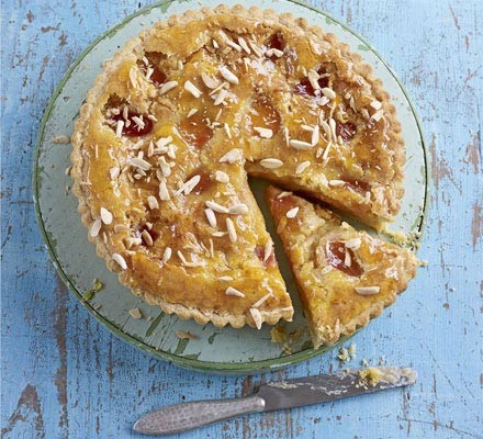 Peach tart