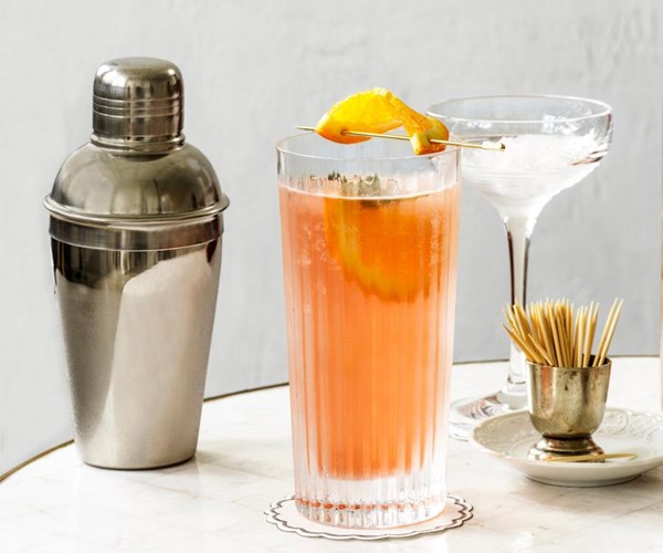 Peaches and Campari