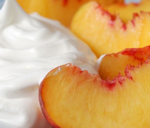 Peaches and cream