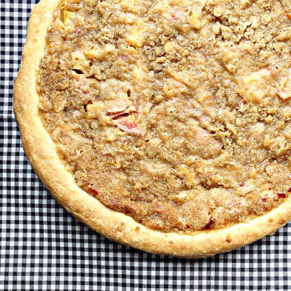 Peaches and dream pie