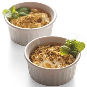 Peaches ‘n’ cream cups 
