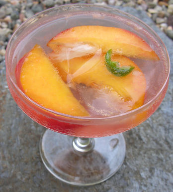 Peachy cooler