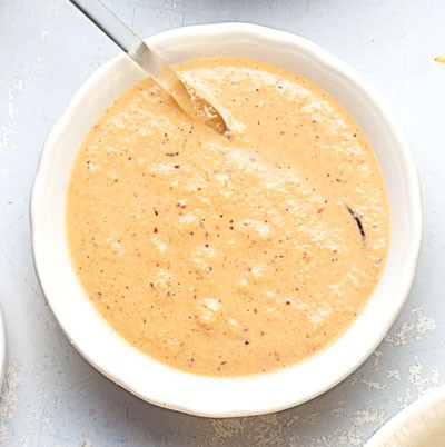 Peanut and arbol chile salsa (Salsa de cacahuate y chile de arbol)
