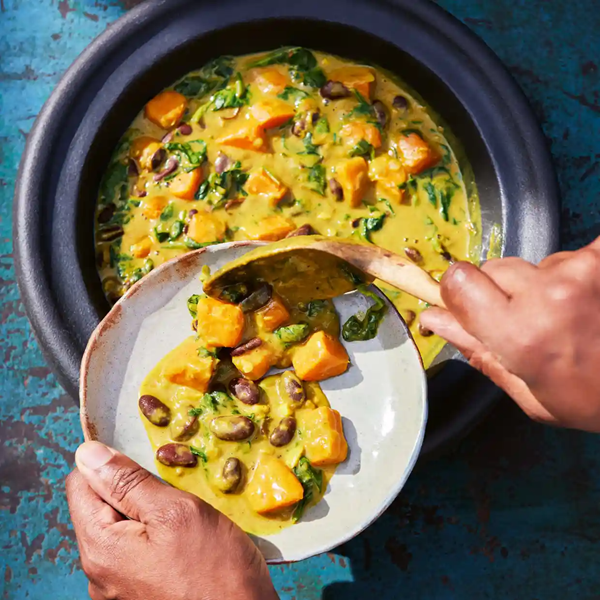 Peanut and sweet potato stew