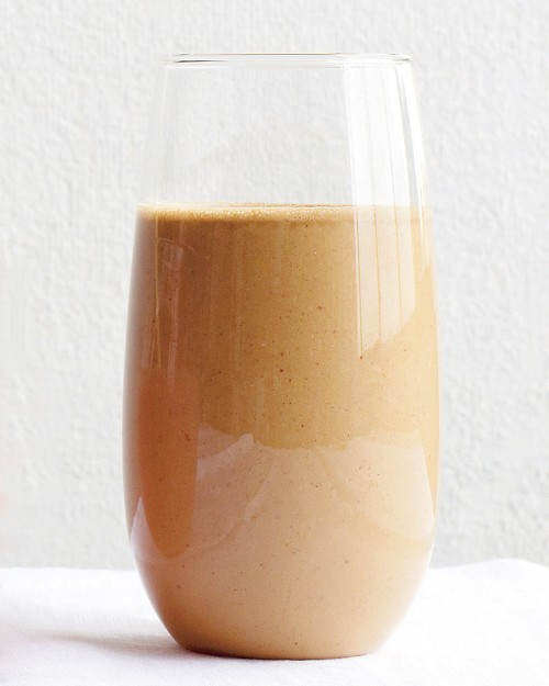 Peanut-banana espresso smoothie