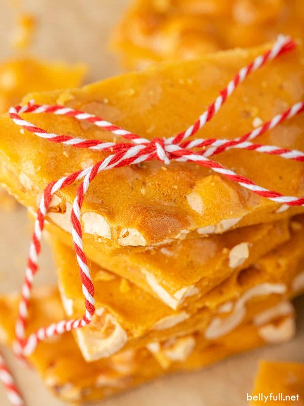 Peanut brittle