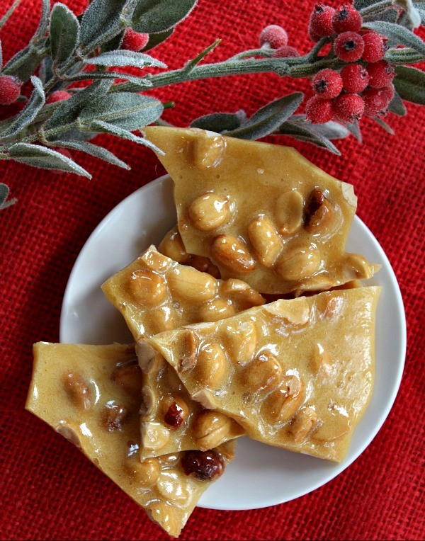Peanut brittle