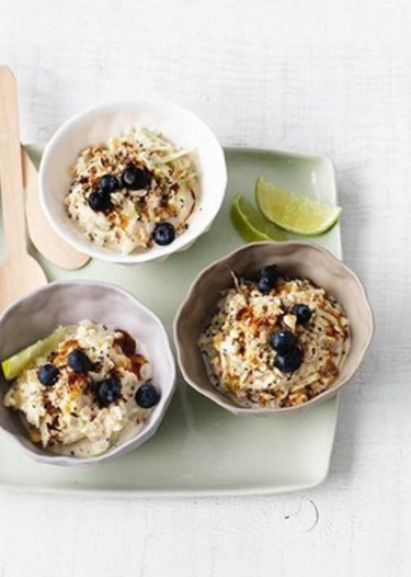 Peanut butter & banana porridge