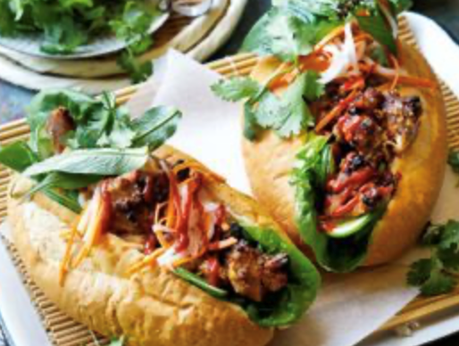 Peanut butter and hoisin banh mi