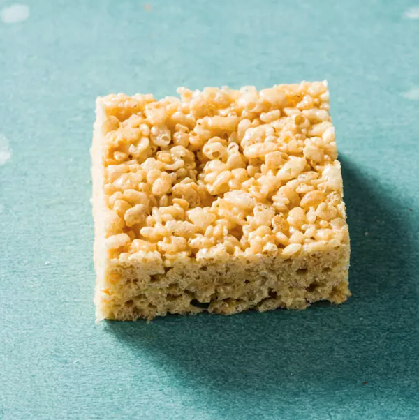 Peanut butter and honey crispy rice cereal treats