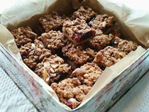 Peanut butter and jam bars