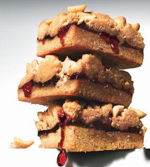 Peanut butter and jelly bars