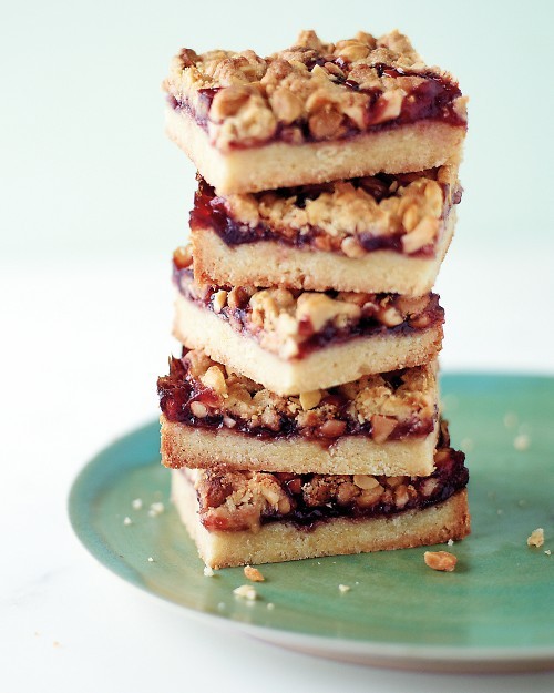 Peanut butter and jelly bars