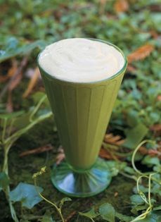 Peanut butter-avocado shake