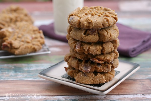 Peanut butter bacon cookies