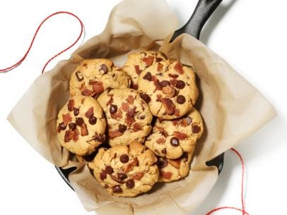 Peanut butter-bacon cookies