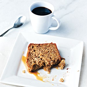 Peanut butter-banana bread