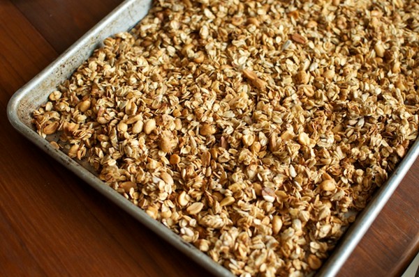 Peanut butter banana granola