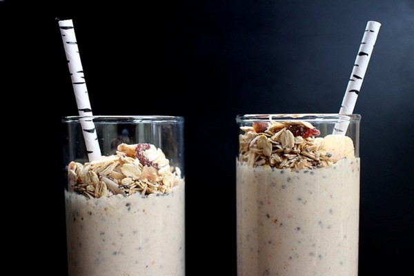 Peanut butter banana smoothie