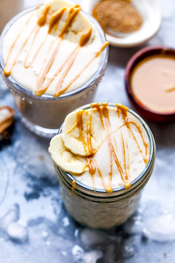 Peanut butter banana smoothie