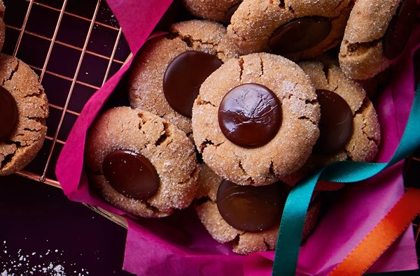 Peanut butter blossoms