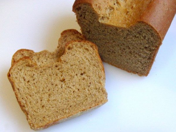 Peanut butter bread with white whole wheat 