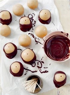 Peanut butter buckeyes