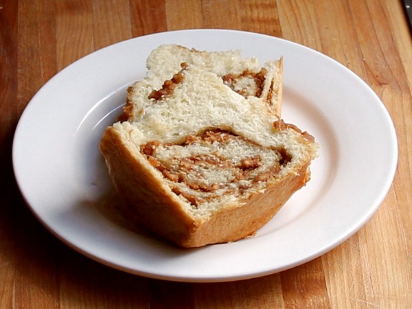 Peanut butter butter sweet rolls