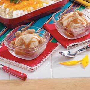 Peanut butter cashew sundaes 