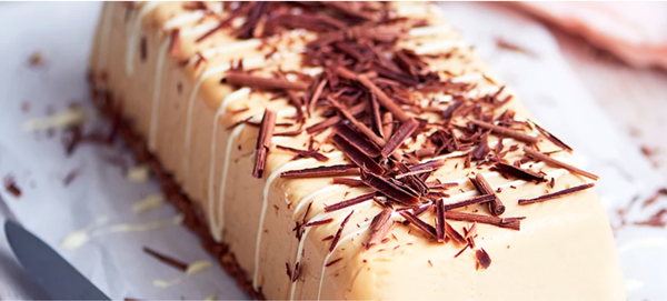 Peanut butter cheesecake loaf
