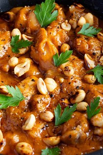 Peanut butter chicken