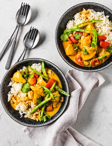 Peanut butter chicken curry