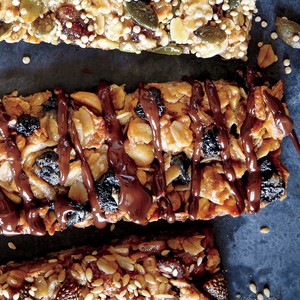 Peanut butter-chocolate bars