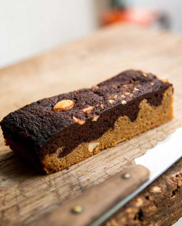 Peanut butter chocolate brownie bars