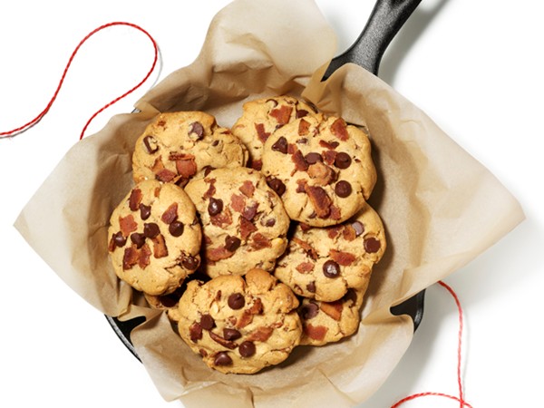 Peanut butter-chocolate chip-bacon cookies