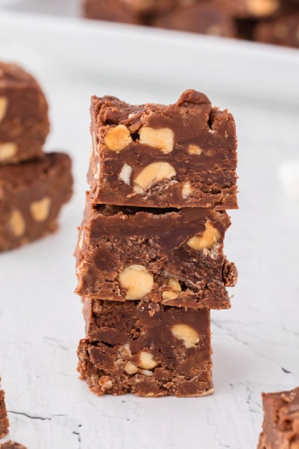 Peanut butter chocolate fudge