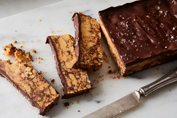 Peanut butter–chocolate halvah