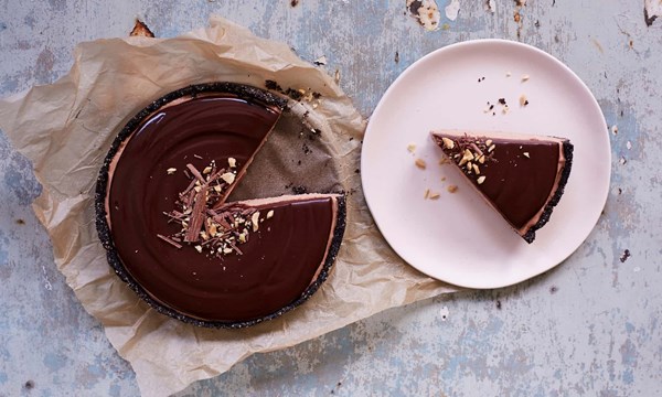 Peanut butter chocolate pie