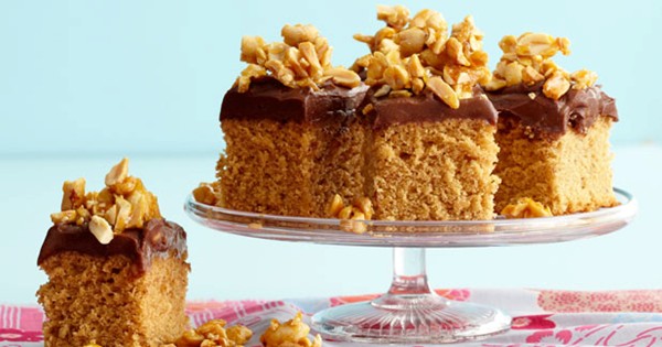 Peanut butter chocolate squares
