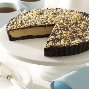 Peanut butter chocolate tart