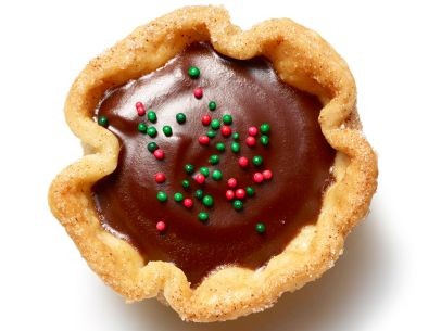 Peanut butter-chocolate tassies